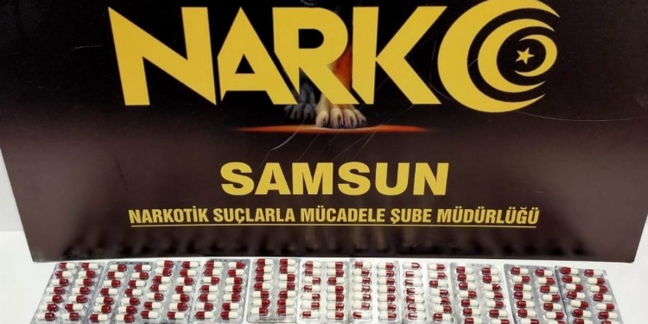 Samsun’da Bir Evde 506 Adet Uyuşturucu Hap Ele Geçirildi