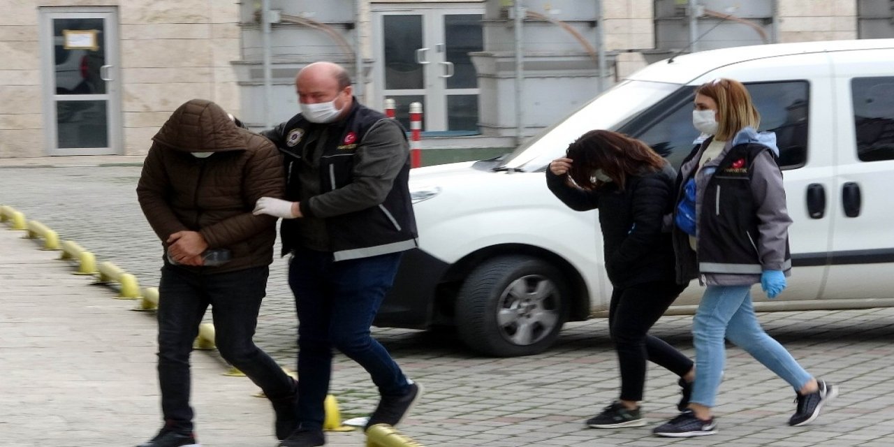 Samsun’da Karı-koca Uyuşturucu Ticaretinden Gözaltına Alındı