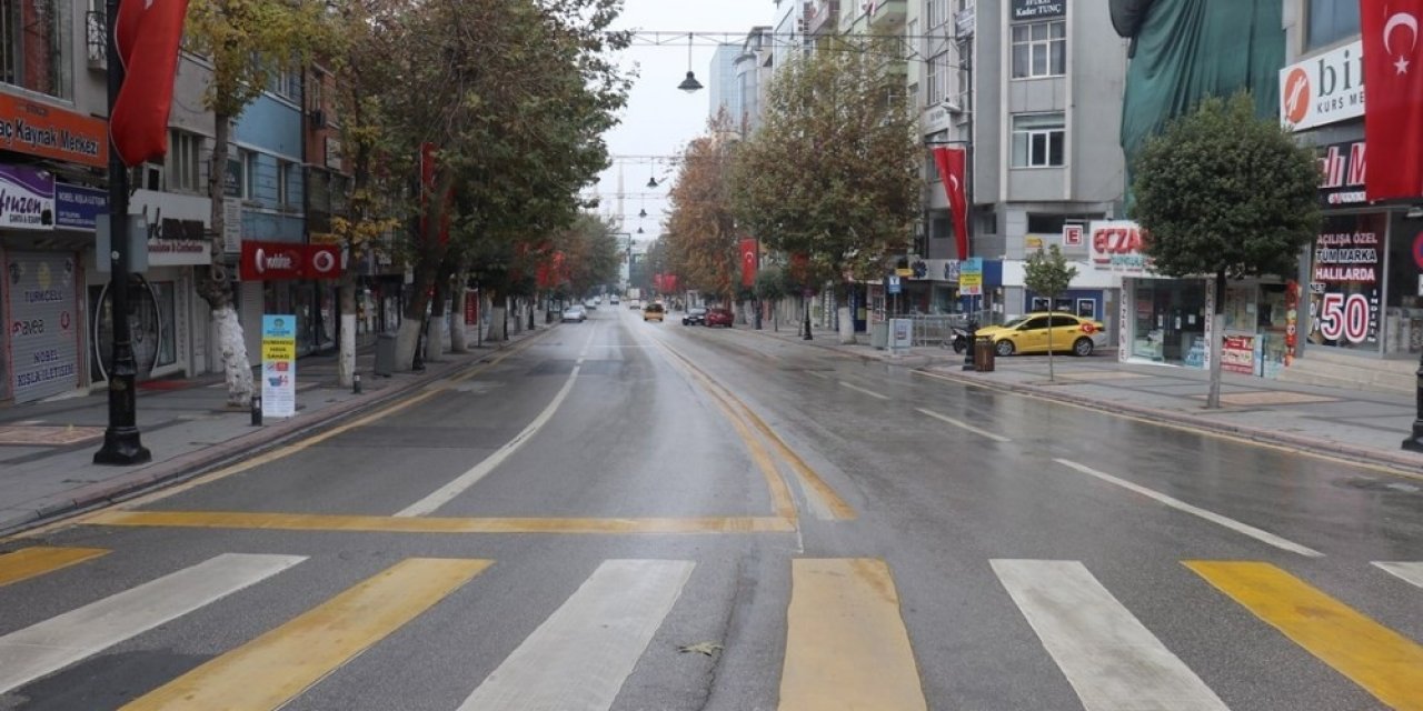 Malatya Sokağa Çıkma Kısıtlamasına Uyuyor