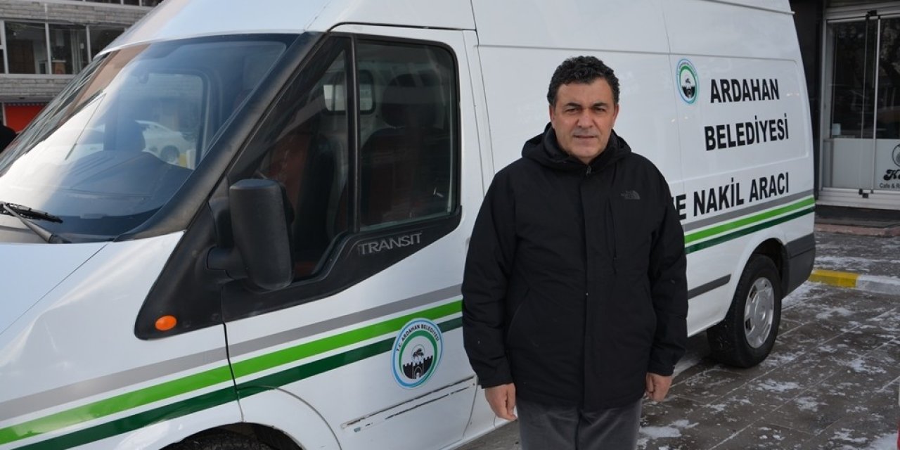Ardahan Belediyesi Araç Parkına Cenaze Nakil Aracı Kazandırdı