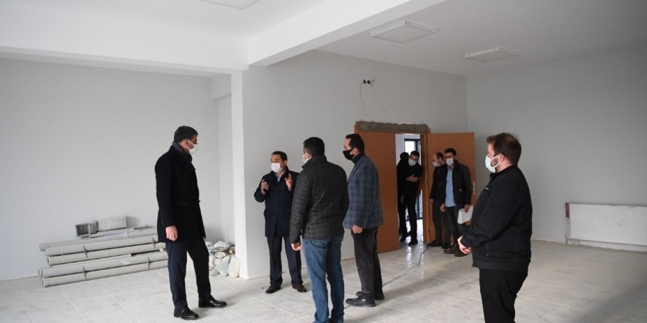 Kartepe’de Ek Hizmet Binası İnşaatı Hızlandı