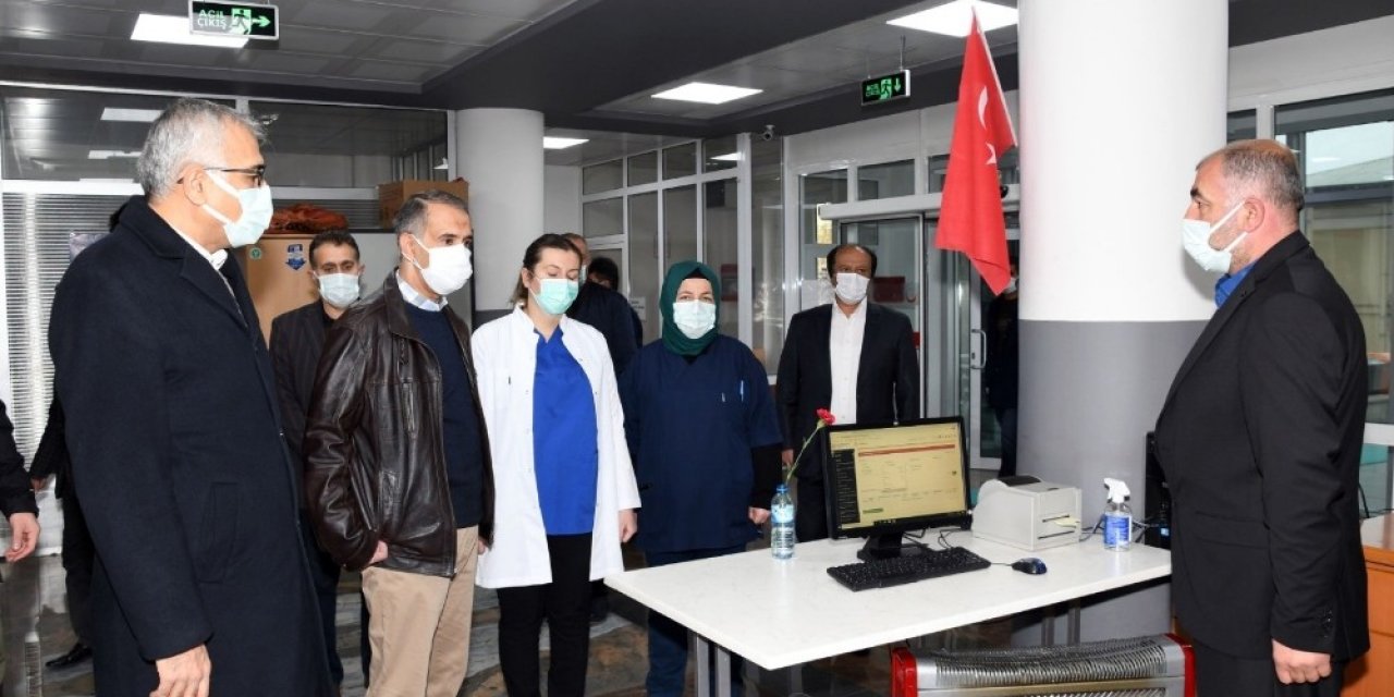 Vali Çuhadar Filyasyon Ekiplerinin Çalışmalarını Yerinde İnceledi