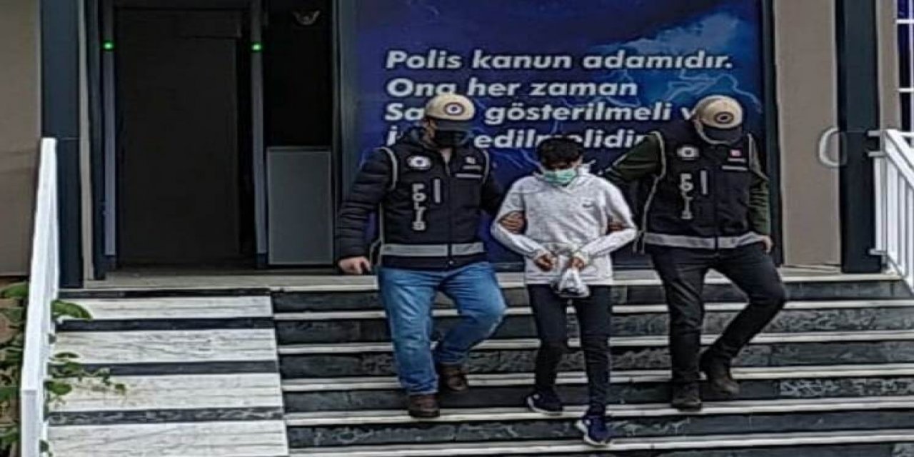 Motosiklet Çalarken Suçüstü Yakalandı