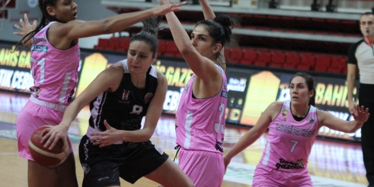 Kadınlar Basketbol Süper Ligi: Bellona Kayseri Basketbol: 91 - Beşiktaş Hdı Sigorta: 87