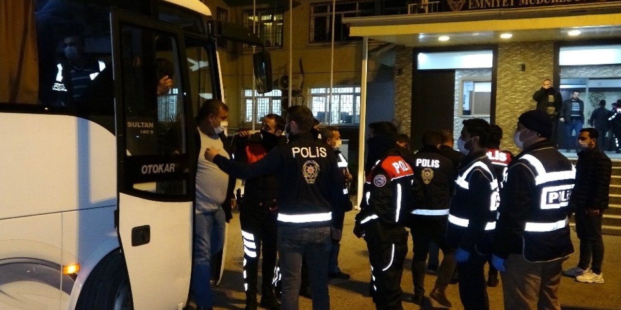 Kumarhaneye Çevrilen İş Yerine Şok Baskın