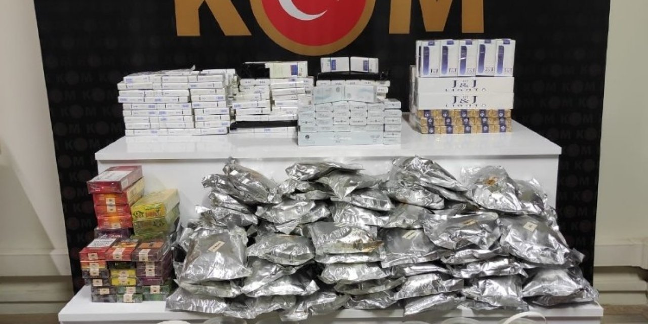 Silifke’de 368 Paket Gümrük Kaçağı Sigara Ele Geçirildi