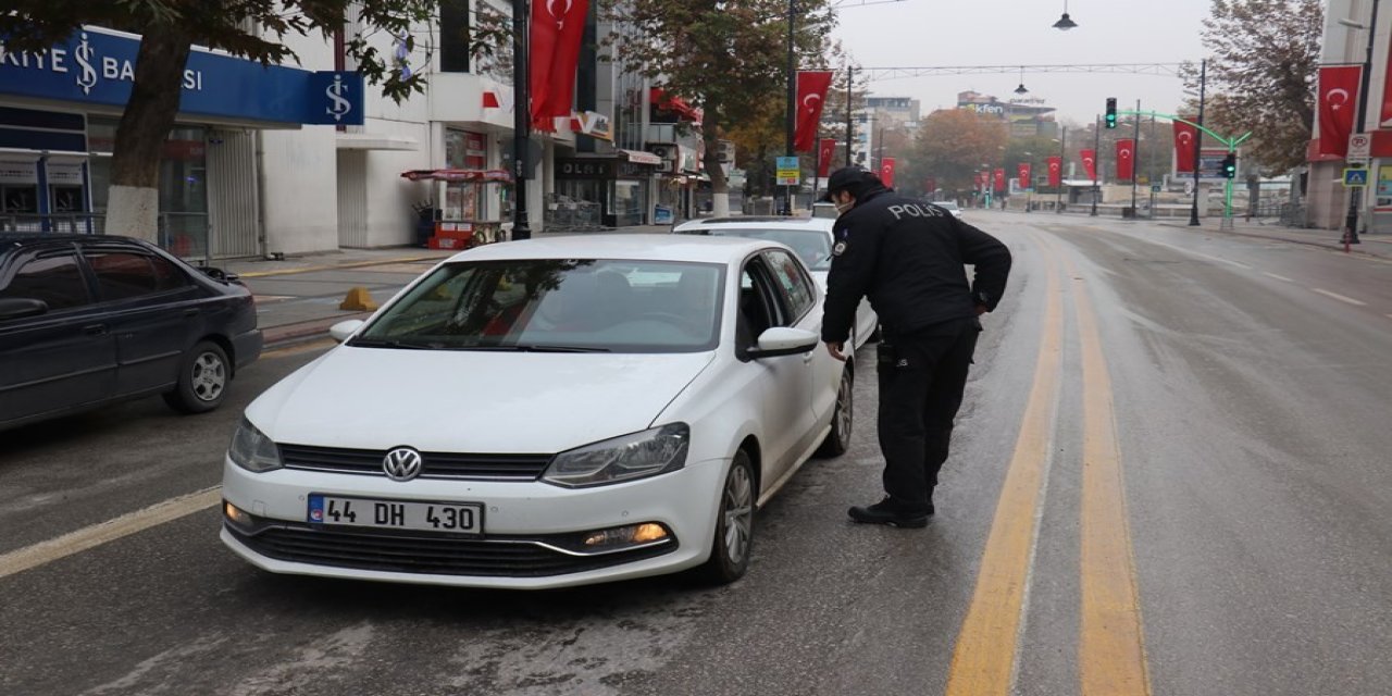 Malatya’da 80 Kişiye Sokağa Çıkma Cezası