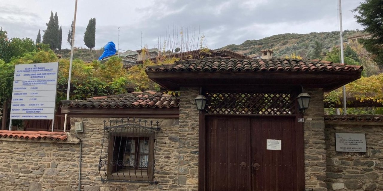 Tarihi Çakırağa Konağı’nda Restorasyon Çalışmaları Sürüyor