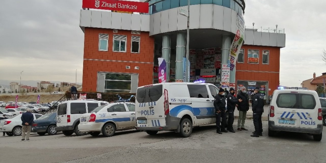 Başkent’te Banka Soygunu Girişimi, 1 Yaralı