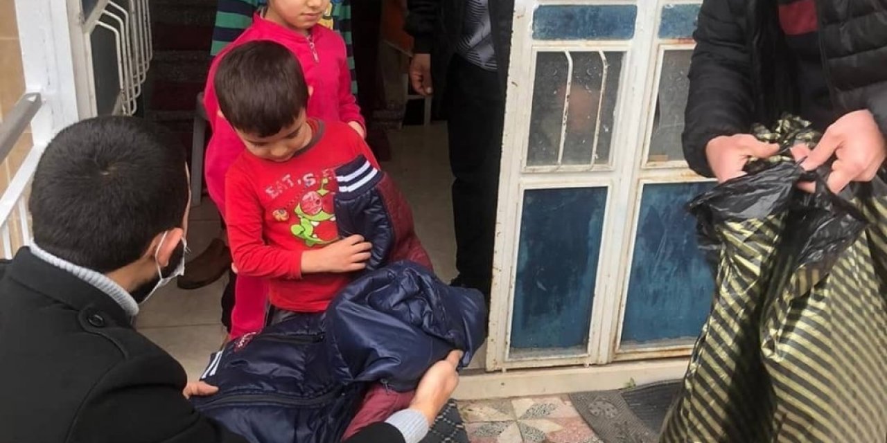 Türkmen Çocuklar Bu Kış Üşümeyecek