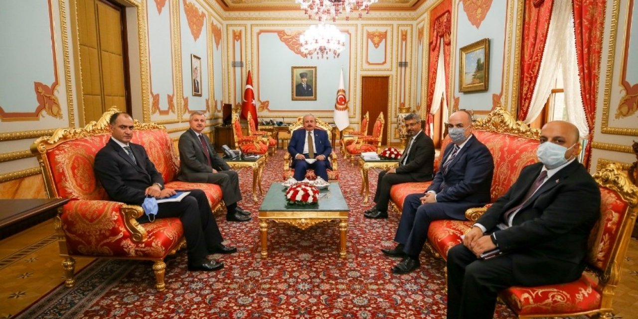 Başkan Şentop’a Moldovalı Soydaş Büyükelçiden Ziyaret