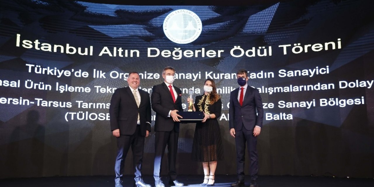 Akyürek Balta’ya ‘yılın Sanayici İş Kadını" Ödülü