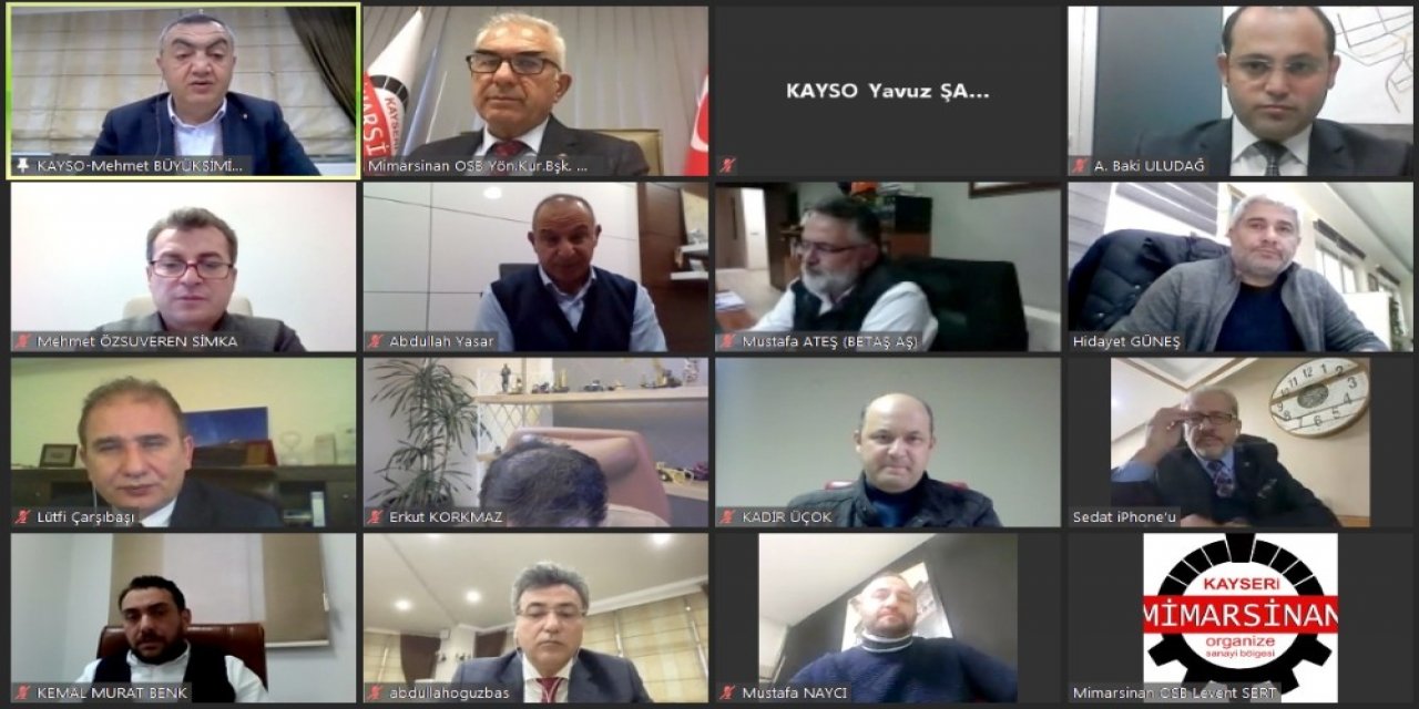 Başkan Büyüksimitci, “mimarsinan Osb Bizim Gururumuz”