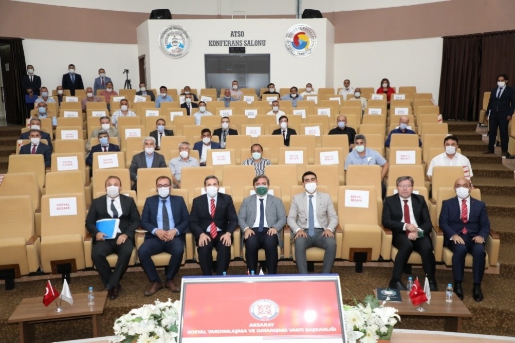 İl Koordinasyon Kurulunun 2020 Yılı 3. dönem toplantısı ATSO toplantı salonunda gerçekleştirildi
