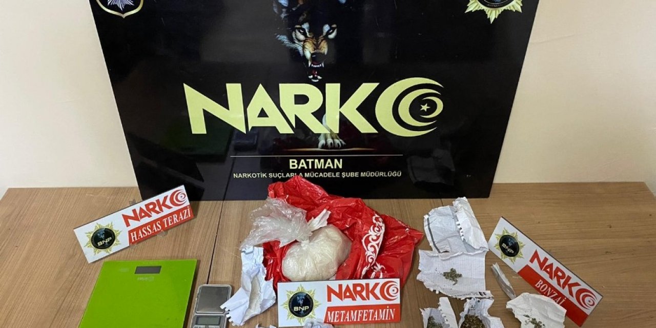 Batman’da Uyuşturucu Operasyonu