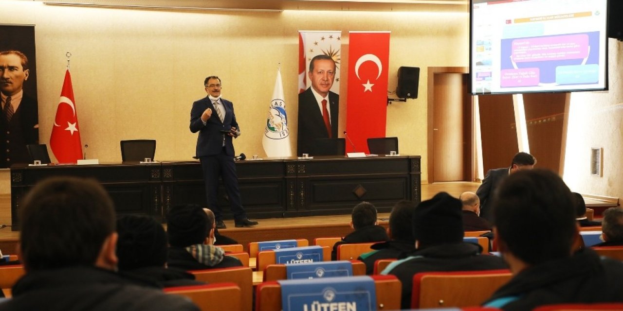 Kar Yağmadan Eğitimini Aldılar