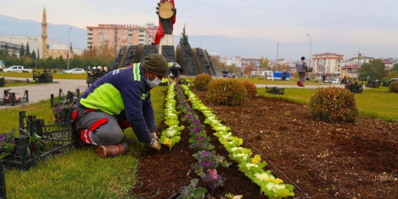 Kahramanmaraş Çiçeklerle Renkleniyor