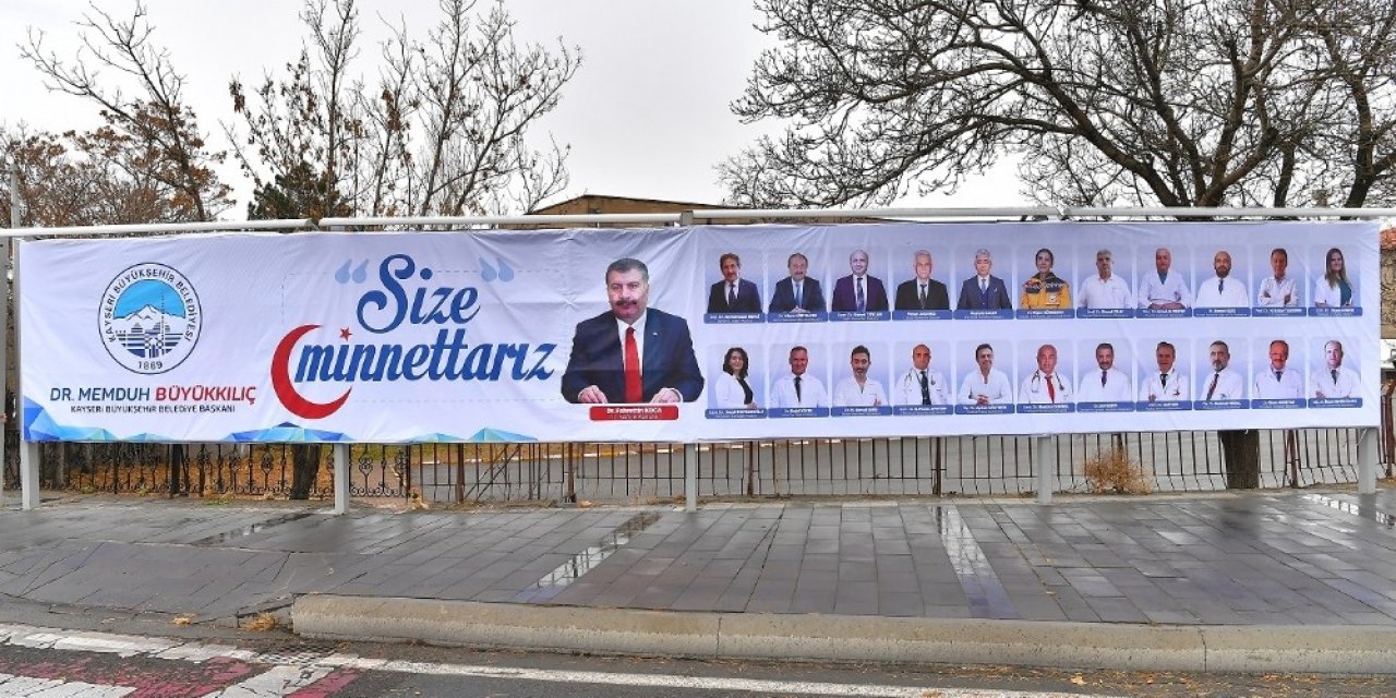 Başkan Büyükkılıç’tan Bakan Koca Ve Sağlık Çalışanlarına: "size Minnettarız"