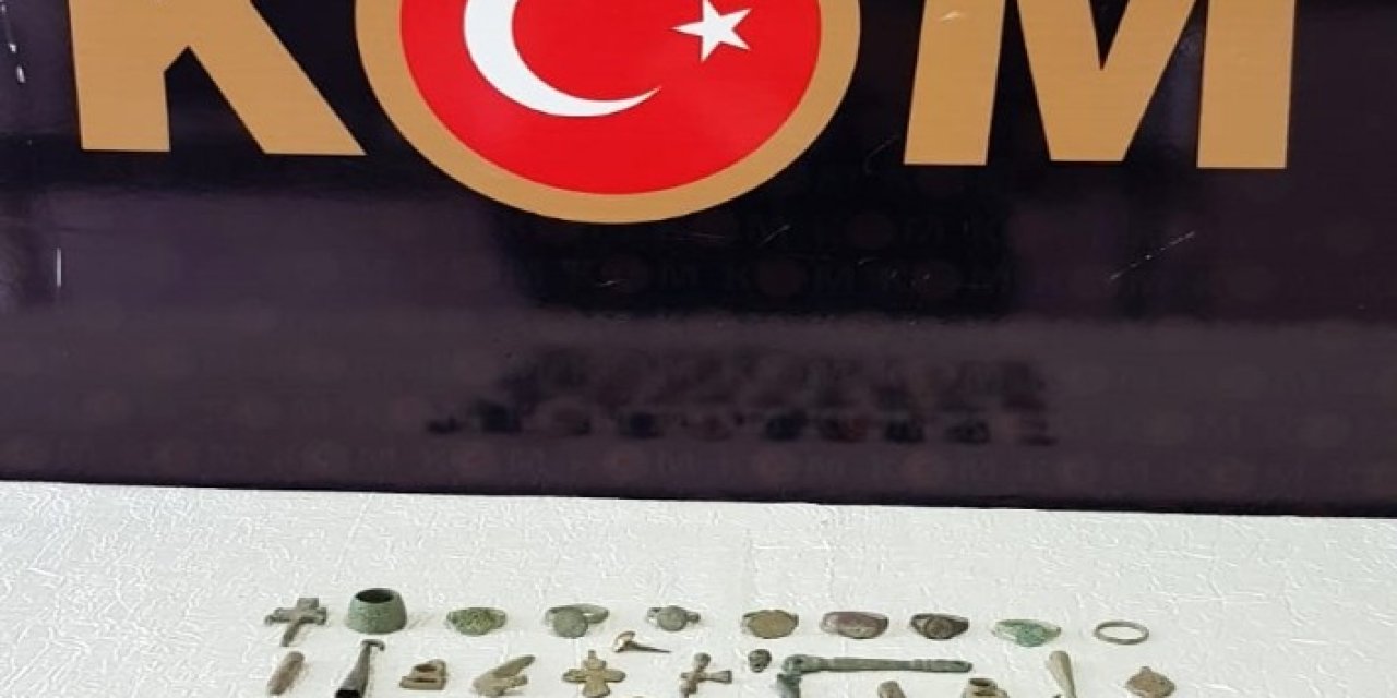 Tekirdağ’da Roma Ve Bizans Dönemlerine Ait 117 Adet Parça Ele Geçirildi