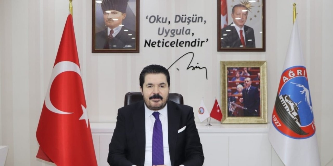 Ağrı Belediye Başkanı Savcı Sayan’dan Teşekkür Mesajı
