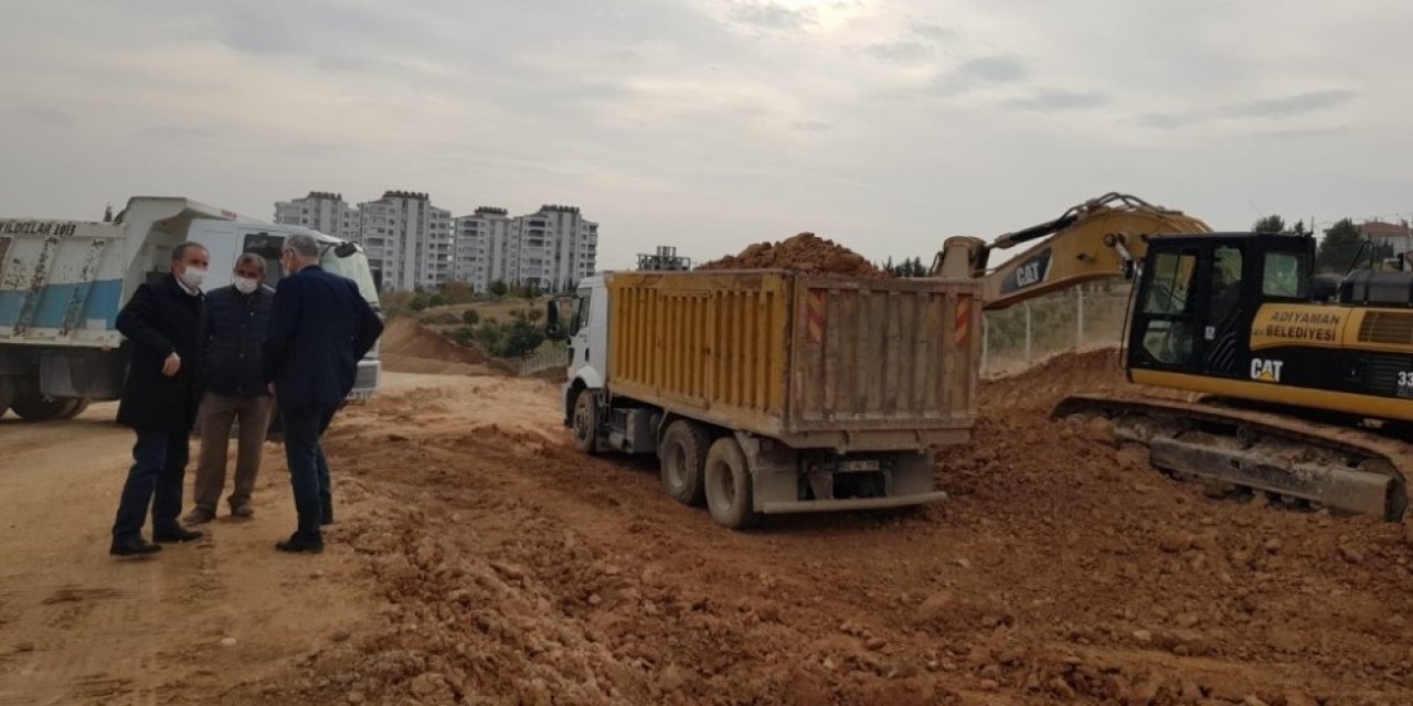 Başkan Kılınç Yol Genişletme Çalışmalarını İnceledi