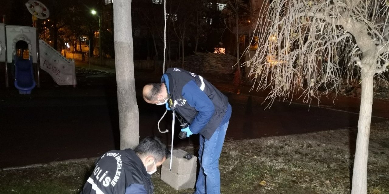 Kendini Ağaca Asan Genci Kucaklayarak Kurtardı