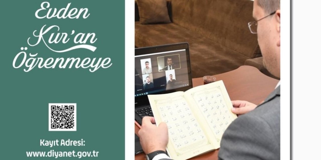 Diyanet’ten Uzaktan Kur’an-ı Kerim Öğretim Programı