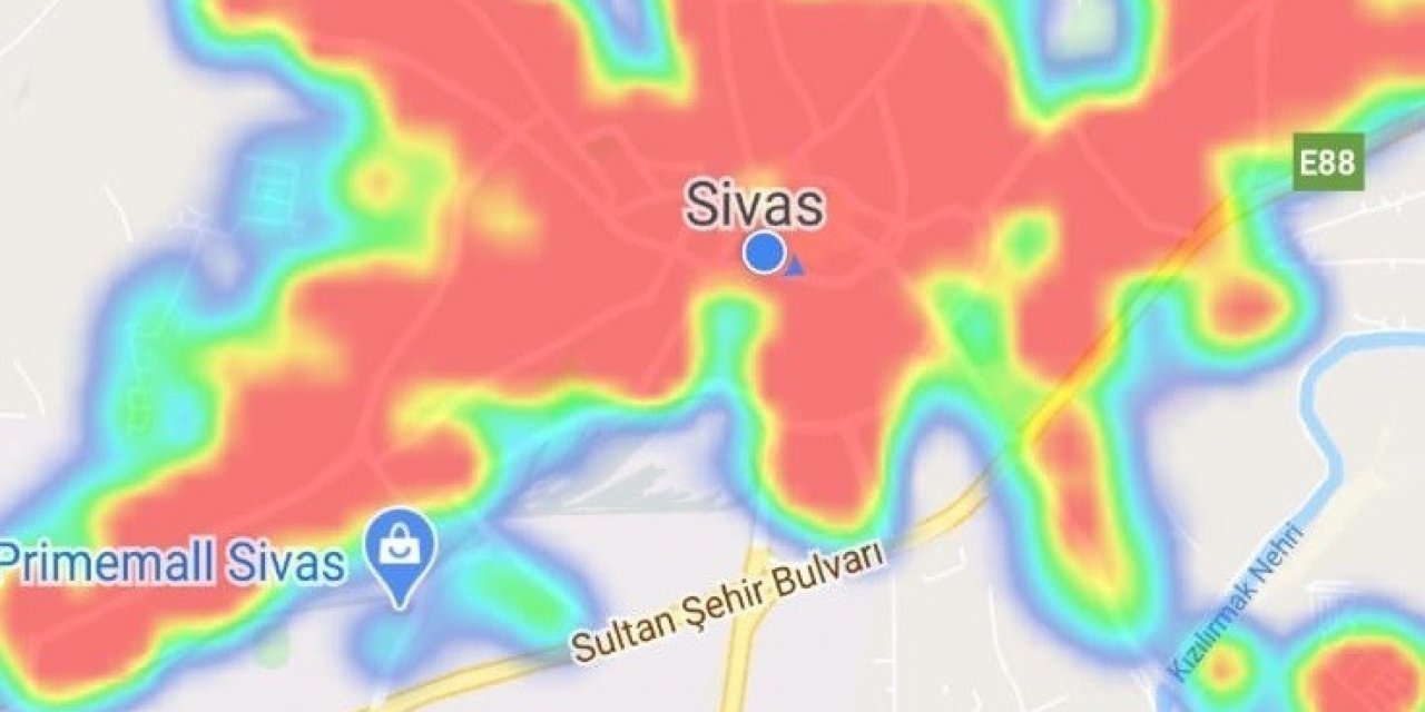 Sivas’ın Korona Virüs Haritası Normale Dönüyor