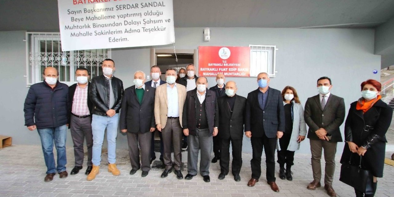 Fuat Edip Baksı Muhtarlığı Yeni Binasında