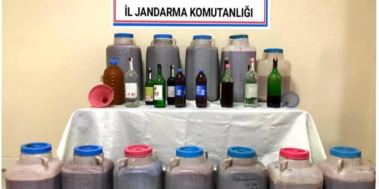 Sındırgı’da 310 Litre Kaçak İçki Yakalandı