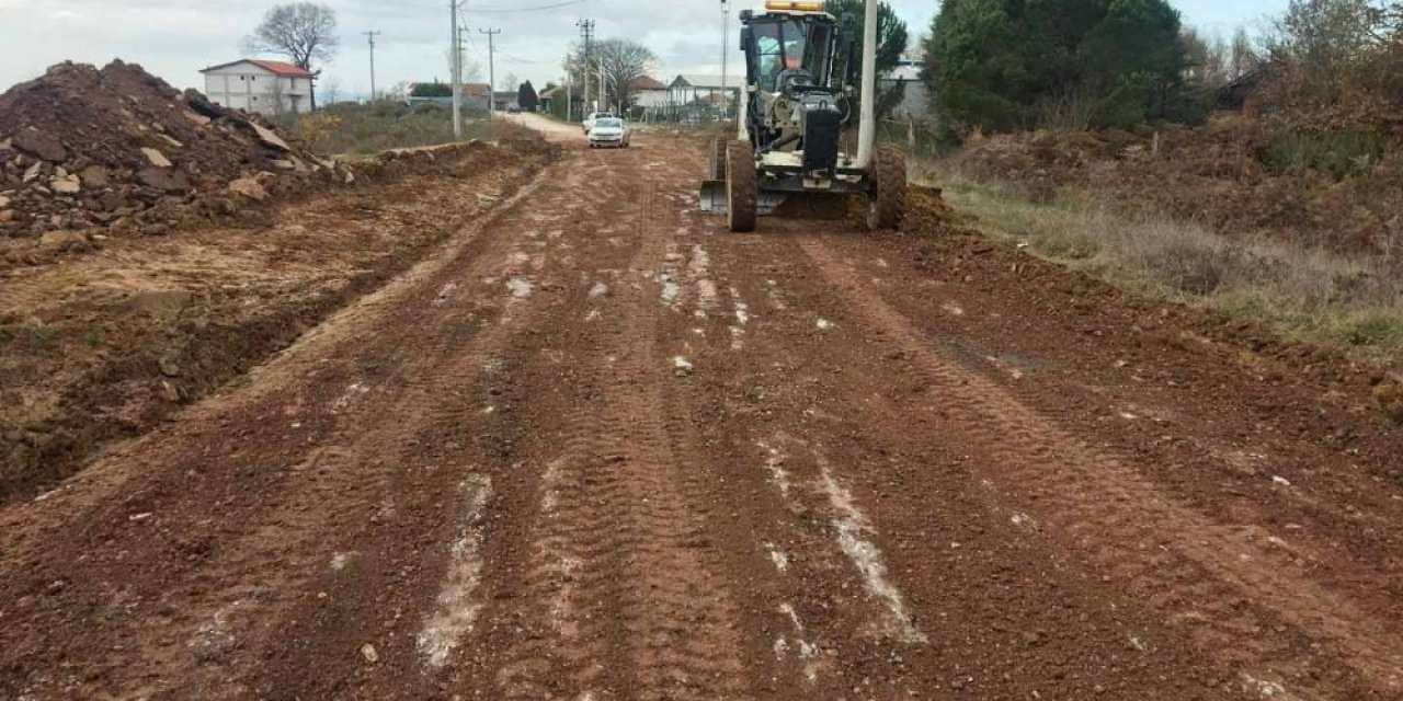 Orhaniye - Kozluca Yolu Konforlu Hale Getiriliyor