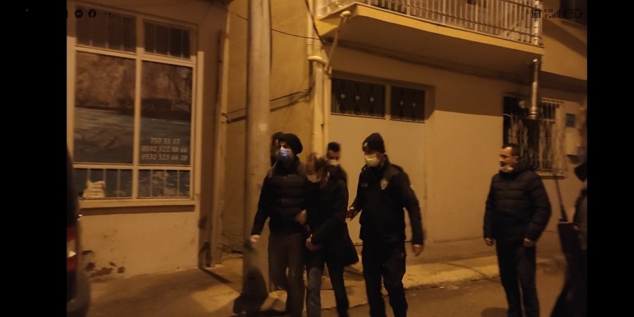 Bursa’da Sokağa Çıkma Yasağında Uyuşturucu Operasyonu