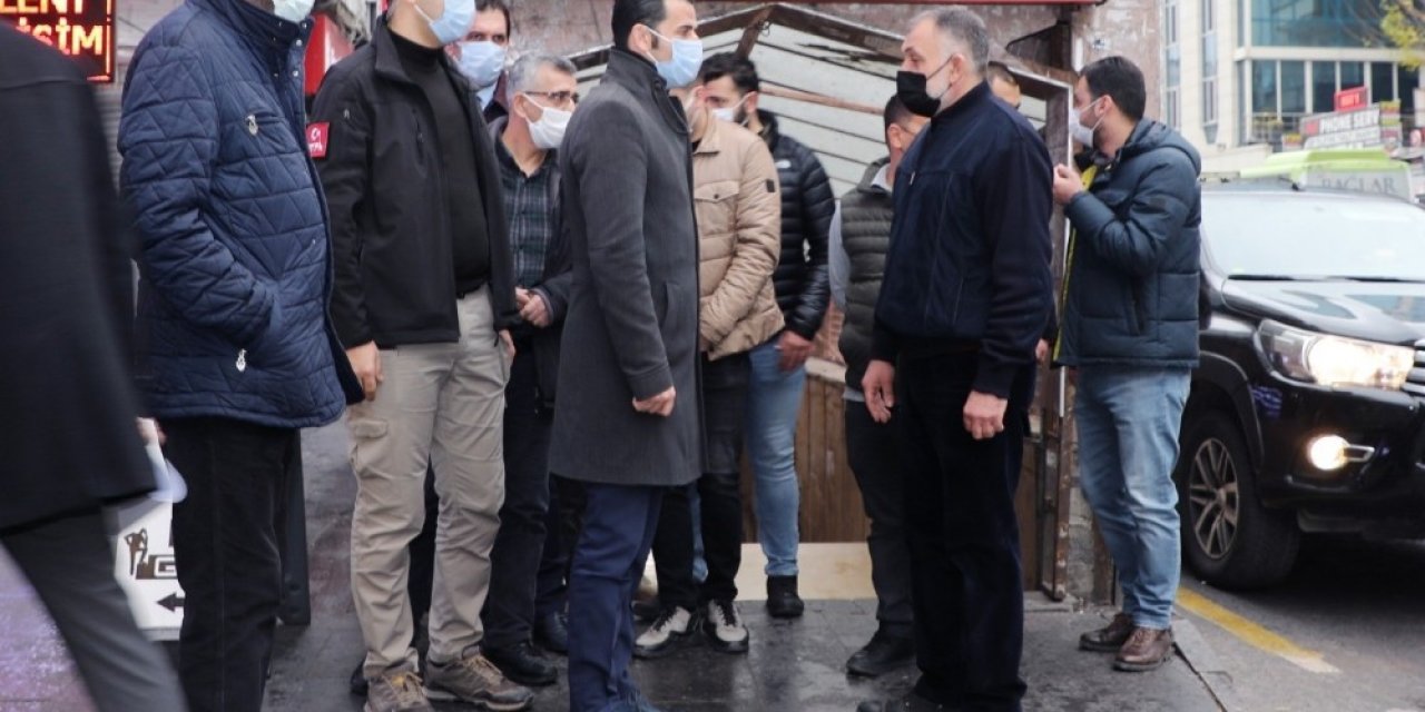 Kaymakam Beşikci Esnafla Bir Araya Geldi