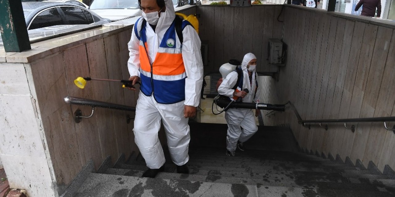 Osmangazi’de Dip Bucak Dezenfeksiyon
