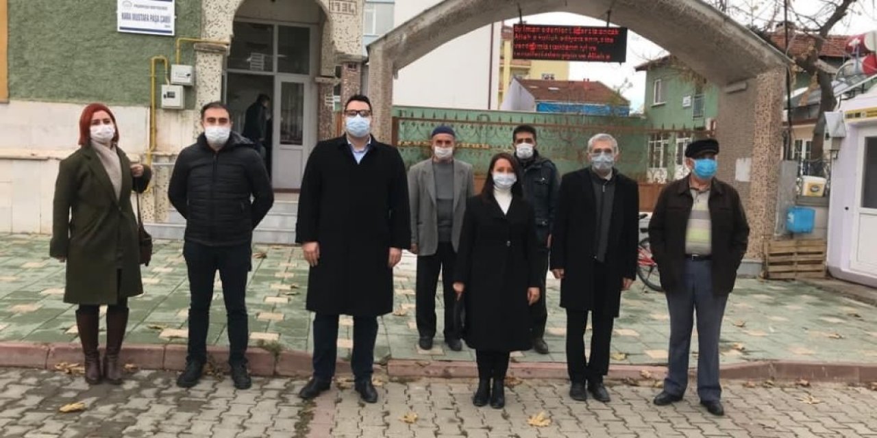 Vakıflar Bölge Müdürü Emek, Kara Mustafa Paşa Camii’nde İncelemelerde Bulundu