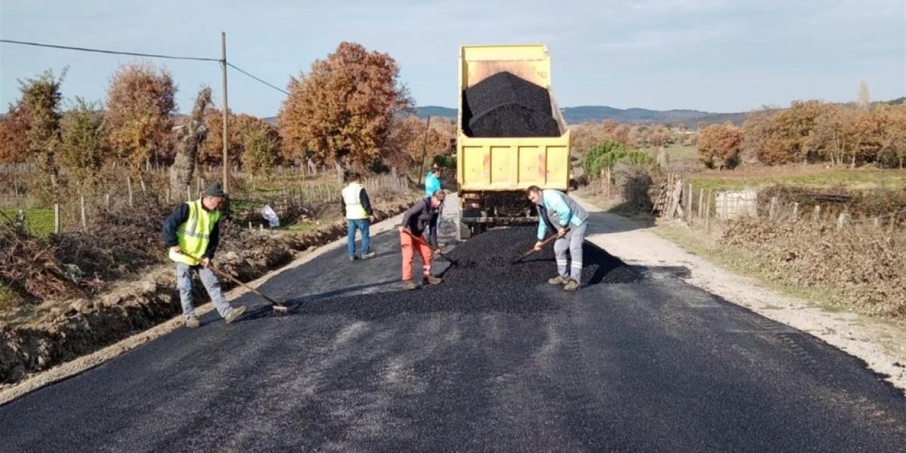 Balıkesir’de 20 İlçede Sıcak Asfaltlama İşi Sürüyor