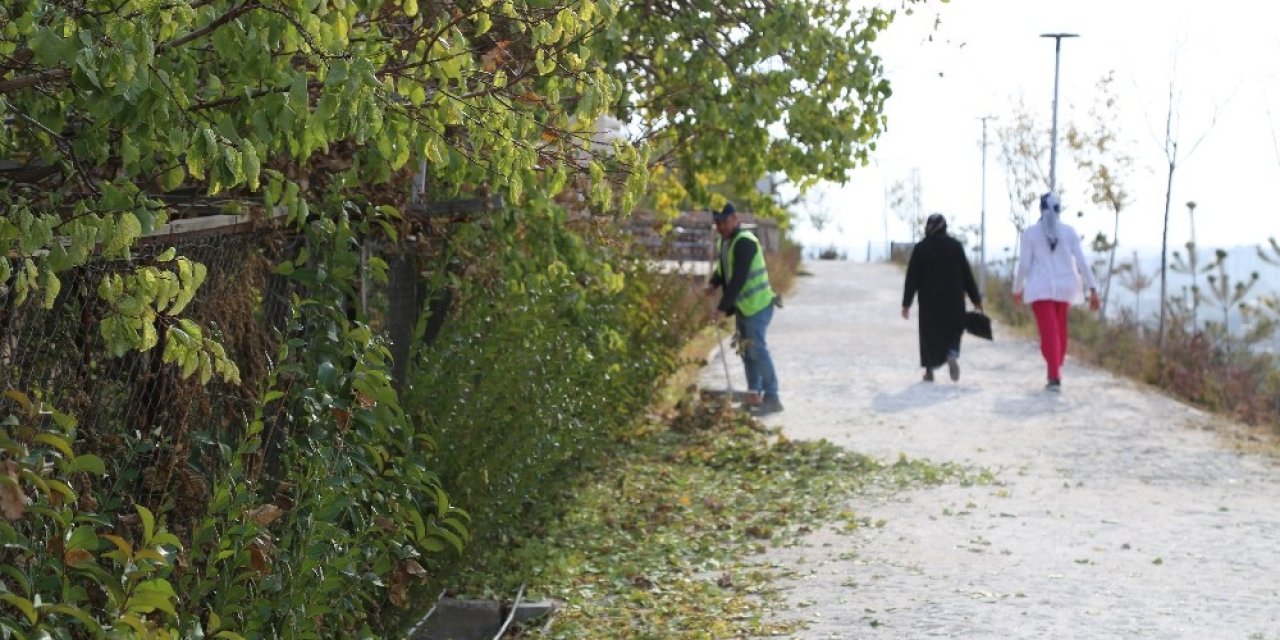 Niğde’deki Yeşil Alanlara Periyodik Bakım Yapılıyor