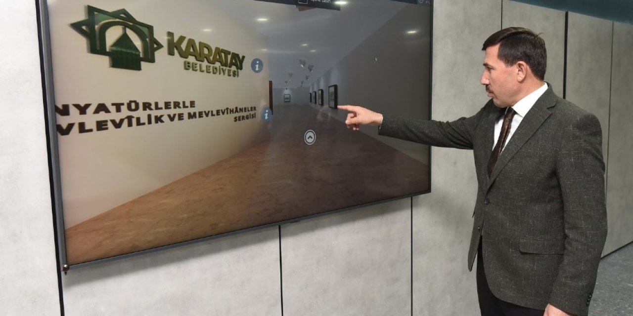 Karatay Belediyesi’nden Şeb-i Arus Haftasında Dijital Sergi