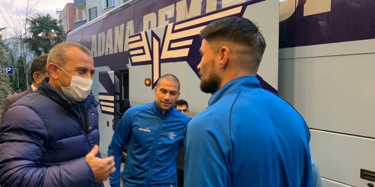 Ordu Valisi Tuncay Sonel, Adana Demirspor’a Maç Öncesi Ziyaret Etti
