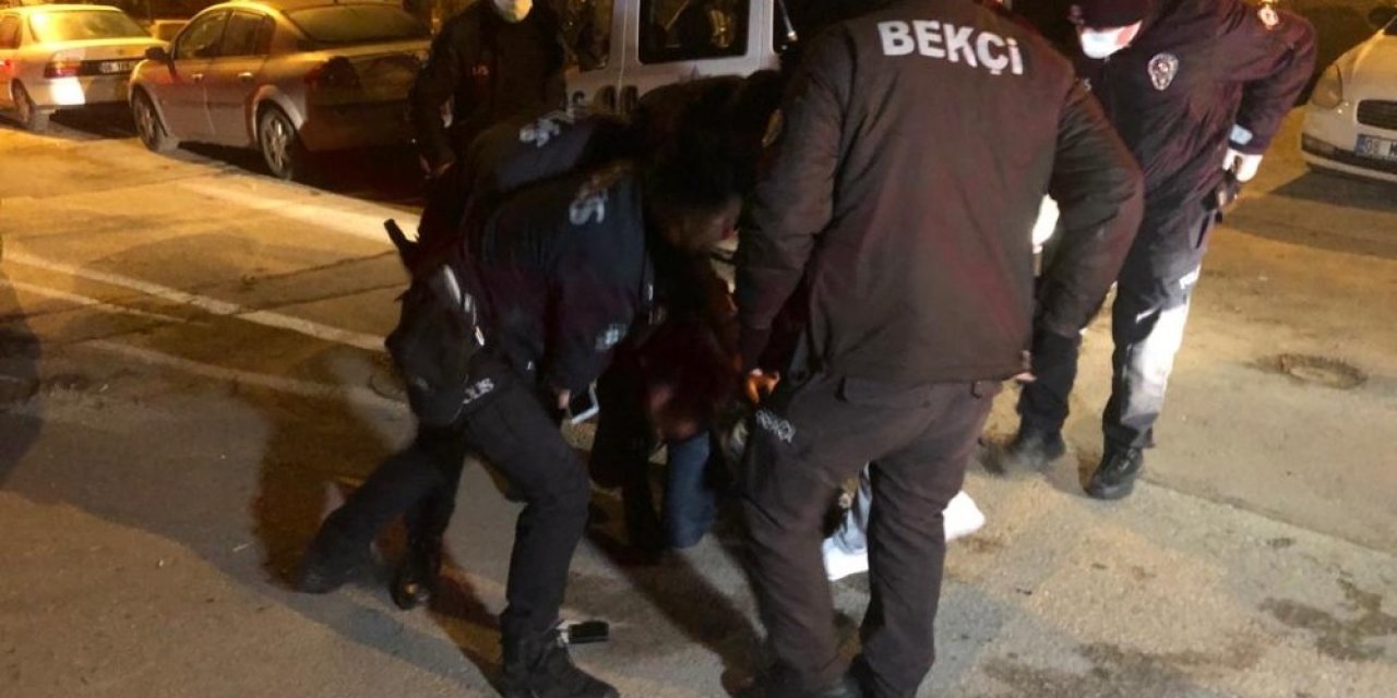 Sokağa Çıkma Kısıtlamasını İhlal Ederek Polisten Kaçan Alkollü Sürücü Yakalandı