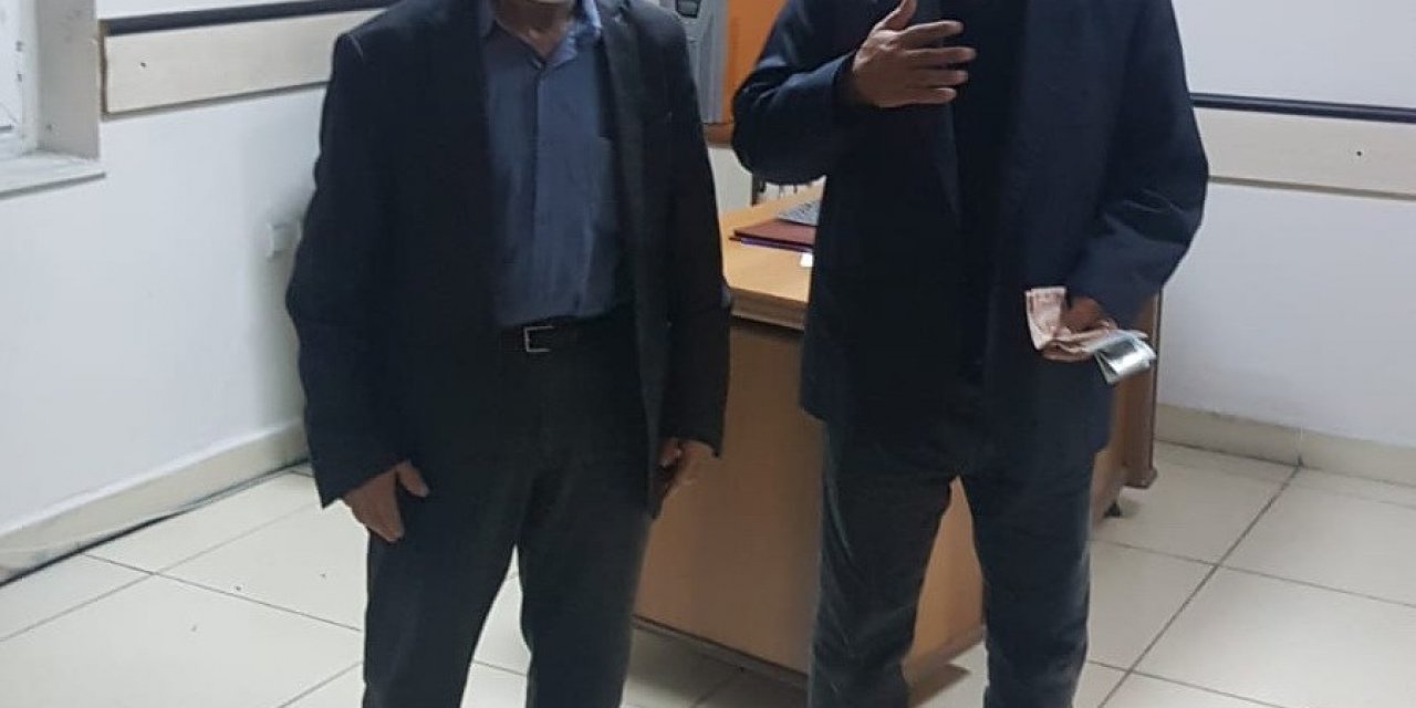 Bulduğu Parayı Sahibine Teslim Etti