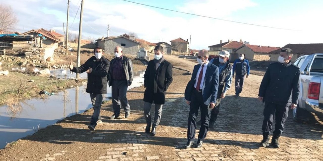 Altıntaş Köylerinde Yatırımlar Devam Ediyor