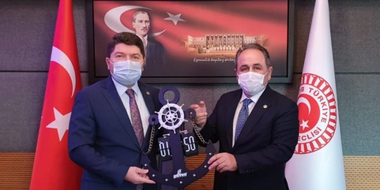 Eski Vekil Demir’den Tunç’a ‘hayırlı Olsun” Ziyareti