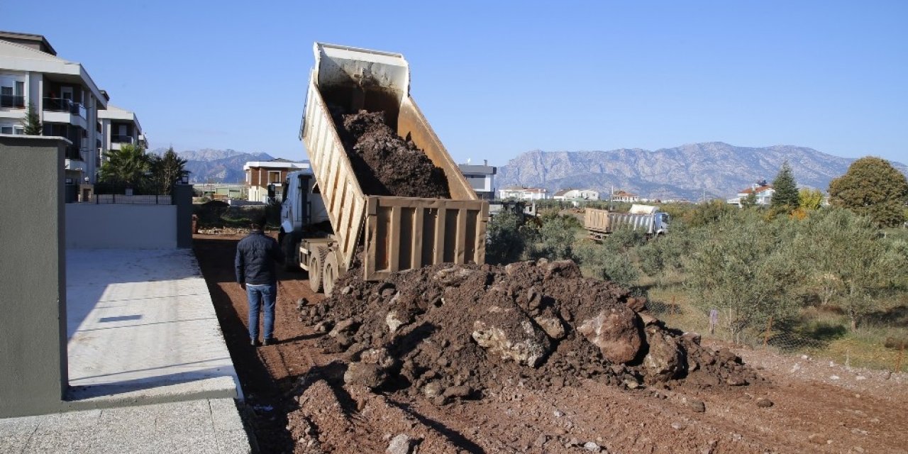 Döşemealtı Altınkale’ye Yol Çalışması