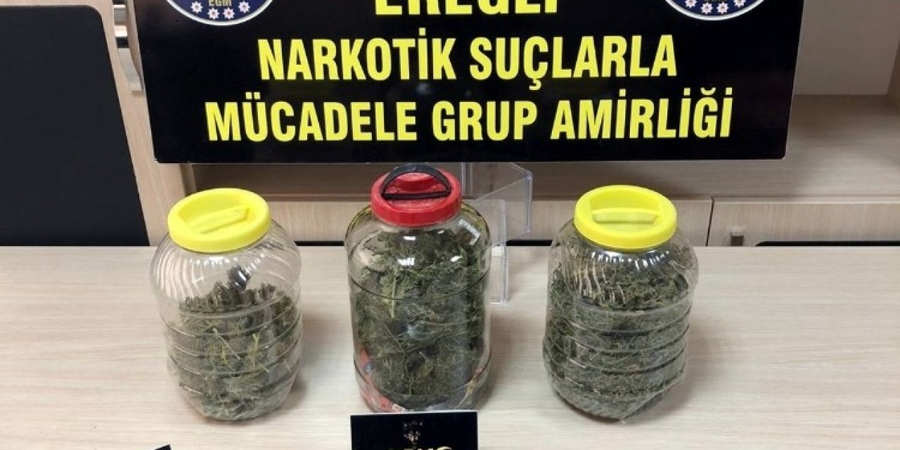 Konya’da Uyuşturucu Operasyonunda 3 Tutuklama