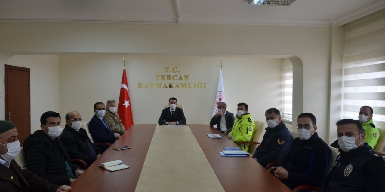 Tercan’da Kış Tedbirleri Toplantısı Yapıldı