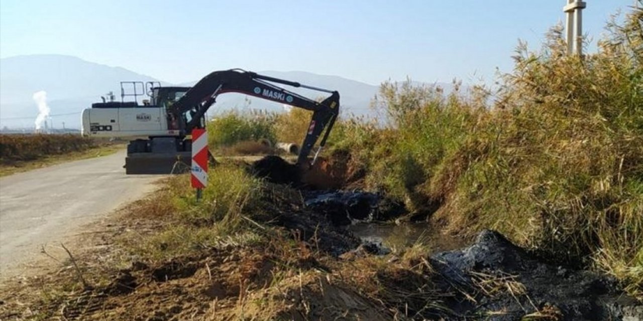 Alaşehir’de Dereler Temizleniyor