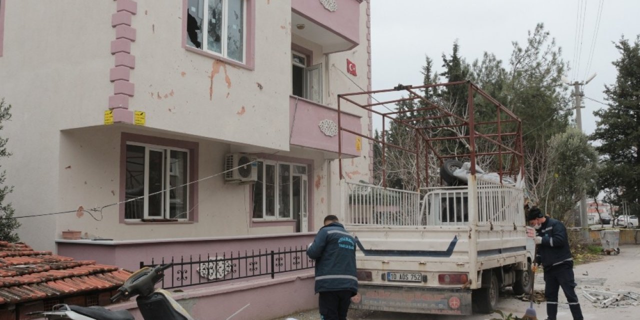 Balıkesir’de Doğalgaz Patlaması