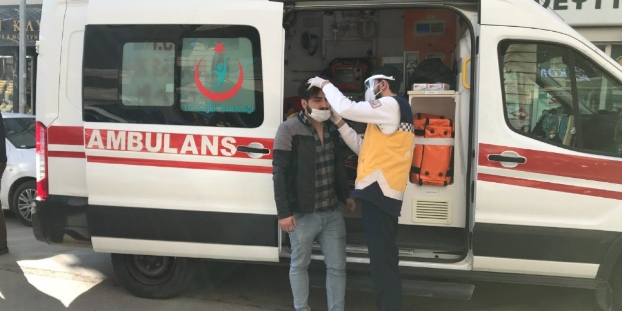 Maddi Hasarlı Kaza Sonrası Sürücülerin Tartışmasında Kan Aktı