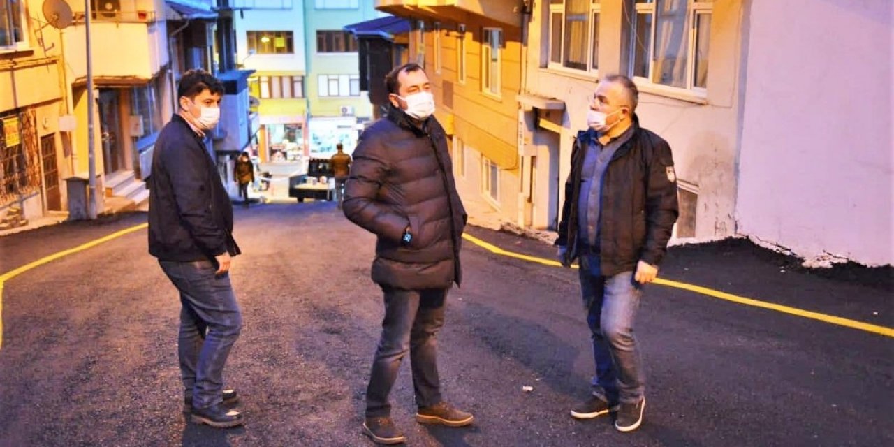 Yavuz Mahallesi Sokakları Yepyeni Oldu